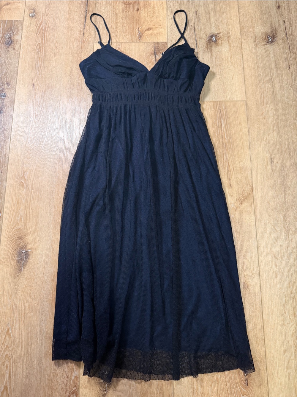 Mesh Polka Dot Dress